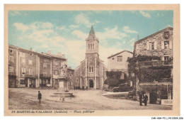 Delcampe - CAR-ADHP11-0628-07 - SAINT-MARTIN-DE-VALAMAS - Place Publique - Saint Martin De Valamas