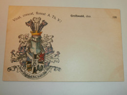Delcampe - Greifswald - Loge , Studentika , Ca. 1900 , Mecklenburg , AK , Ansichtskarte !! - Greifswald