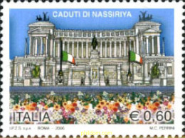 Delcampe - 194966 MNH ITALIA 2006 CAIDA DE NASSIRIYA - Autres & Non Classés