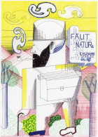 Delcampe - L - CARTE PUBLICITAIRE - AIX EN PROVENCE - RENCONTRES DU 9EME ART - FACETIES - ERIC LAMBE - ATELIER CEZANNE - Otros & Sin Clasificación