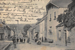 Delcampe - PONT-D'OUILLY : Entrée De La Ville Route De Saint-marc D'ouilly - Tres Bon Etat - Pont D'Ouilly