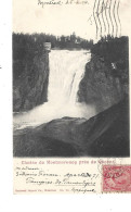 Delcampe - Canada - MONTMORENCY Près De QUEBEC - Chutes (CP Précurseur 1900, Dos Réservé à L'adresse) ... (Carte à 0,50 Euro) - Montmorency Falls
