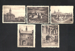 Delcampe - 5 CHROMO'S DE BEUKELAAR "KEN UW LAND"- REEKS 83 - NRS 1 T/M 5 - ST.NIKLAAS-WAAS -DIEST-AVERBODE-MECHELEN-SCHELLE (C 783) - Tè & Caffè