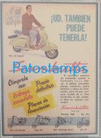 Delcampe - 254680 ARGENTINA BUENOS AIRES PUBLICITY MOTORCYCLE MOTONETA MOTO SIAMBRETTA IMAN MAGNET NO POSTAL POSTCARD - Argentinien