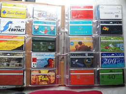 Delcampe - Telecarte / Carte De Telephone / Phone Card Monde World Plus 250 Au Total Différentes Dans Album Send Free Gratuit - Colecciones