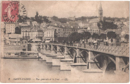 Delcampe - FR92 SAINT CLOUD - LL 2 - Vue Générale Et Le Pont  Belle - Saint Cloud