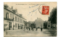 Delcampe - CPA  18  : PREVERANGES   La Place Animée        VOIR  DESCRIPTIF  §§§ - Préveranges