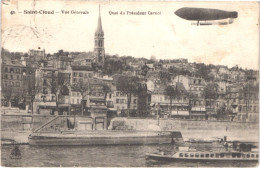 Delcampe - FR92 SAINT CLOUD - L'abeille 41 - Vue Générale - Ballon Dirigeable  Belle - Saint Cloud