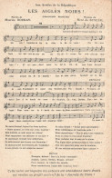 Delcampe - FOLKLORE - Musique - Armées De La République - Aigles Noirs - Maurice Boukay - René De Buxeuil - Carte Postale Ancienne - Musik