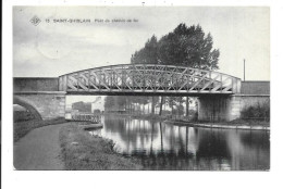 Delcampe - Saint-Ghislain - Pont Du Chemin De Fer. - Saint-Ghislain