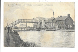 Delcampe - Saint-Ghislain - Le Pont, La Passerelle Et La Verrerie. - Saint-Ghislain