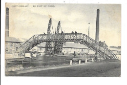 Delcampe - Saint-Ghislain - Le Pont Du Canal. - Saint-Ghislain