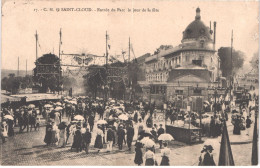 Delcampe - FR92 SAINT CLOUD - CM 17 - Entrée Du Parc Un Jour De Fête - Animée  Belle - Saint Cloud