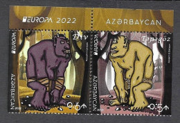 Delcampe - Europa 2022 / Contes Et Légendes - Azerbaïdjan - Du Carnet / Tales And Legends - Azerbaijan - From Booklet - MNH - 2022