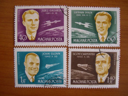 Delcampe - Hongrie Obl N° PA 243/246 - Gebraucht