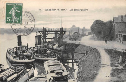 Delcampe - 78 - ANDRESY - SAN55890 - Les Remorqueurs - Andresy