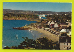 Delcampe - 29 TREBOUL N°197 Plage Des Sables Blancs Ile Tristan Vues Du Bois D'Isis VOIR DOS Et Flamme En 1971 Plongeoir - Tréboul