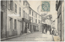 Delcampe - Luzarches (95) La Rue Saint Damien Envoyée En 1905 A Marly La Ville - Luzarches