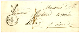 Delcampe - Cursive 2 / Festieux Càd T 15 LAON (2) Taxe 1 Sur Lettre Locale. - TB / SUP. - Altri & Non Classificati