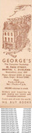 Delcampe - V11 96Hs  Marque Page Georges's Bookshop 89 Park Street à Bristol - Lesezeichen