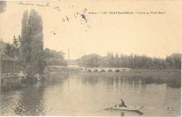 Delcampe - CPA Indre - 18 - CHATEAUROUX, L' Indre Au Pont Neuf - Dos Non Divisé - Chateauroux