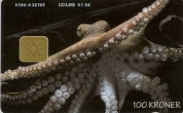 Delcampe - # DANMARK DANMONT-52 Danmarks Akvarium 100 Puce?  -poisson,fish- Tres Bon Etat - Dänemark