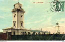 Delcampe - D76  LE HAVRE   Les Phares De La ........ - Faros