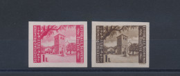 Delcampe - 1946 LITORALE SLOVENO, N. 60A/60B - Cattedrale Di San Giusto - Non Dentellati - MNH** - Jugoslawische Bes.: Slowenische Küste