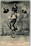 Delcampe - 13949462 - Artisten Tom Cherry And Charles - Motorräder