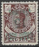 Delcampe - 1916 - EDIFIL. Cabo Juby Nº 3A - * MLH - SOBRECARGA INVERTIDA - Cabo Juby