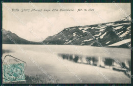 Delcampe - Cuneo Valle Stura Lago Della Maddalena Cartolina MT6880 - Cuneo