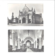 Delcampe - DOULLENS  L EGLISE  LOT DE 2 CARTES          ****        A SAISIR  **** - Doullens