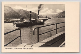 Delcampe - Der Rhein Blick Auf Die Pfalz Bei Kaub Carte Postale Postcard - Bingen