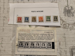 Delcampe - SERIE "PROVVISORIA" POSTE VATICANE - Neufs