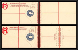 Delcampe - 16362 3 Pence Blue Neuf TB Lot De 2 Différents Registered Letter Entier Stationery Grenada - Grenada (...-1974)
