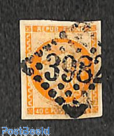 Delcampe - France 1870 40c Orange, Used, Used Or CTO - Gebraucht