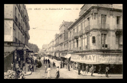 Delcampe - ALGERIE - ORAN - BOULEVARD DU 2E ZOUAVES - EPICERIE PARISIENNE E. AMANN - Oran