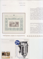 Delcampe - LOT 1700 POLOGNE EXPO PHILATELIQUE INTERNATIONALE POLSKA 93 POZNAN BF N°132 ND + ENTIER POSTAL 4 SCANS - Ongebruikt