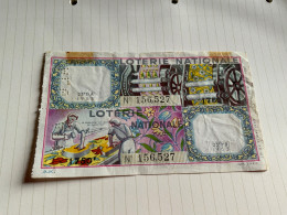 Delcampe - Billet De Loterie Algérie 1953 - Billetes De Lotería