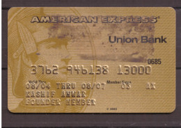 Delcampe - USED COLLECTABLE CARD AMERICAN EXPRESS CARD  ( 29 ) - Tarjetas De Crédito (caducidad Min 10 Años)