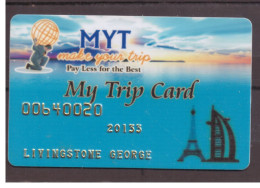 Delcampe - USED COLLECTABLE CARD MY TRIP CARD  ( 29 ) - Otros & Sin Clasificación