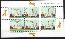 Delcampe - B5	30	New Zealand Blok Mi Nr 509 ** - Blocks & Kleinbögen