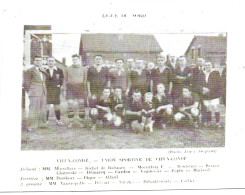 Delcampe - (59)  VIEUX CONDE -Photo  Union Sportive De Vieux Condé  1935/36 ****** - Vieux Conde