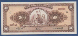 Delcampe - PERU - P. 87a - 500 Soles De Oro 1962 UNC-, S/n: See Photos - Pérou