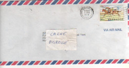 Delcampe - Timbre , Stamp "  Course De Chevaux " Sur Lettre , Cover , Mail Du 08/01/91 - Barbados (1966-...)