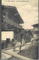 Delcampe - VS SALVAN RUE DES MILLIONNAIRES - Louis Burgy Lausanne No 4621 - Pas Circulé - Salvan