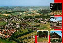 Delcampe - Bad Fuessing Blumenbeet Kurpark Pferdegespann Fliegeraufnahme - Bad Füssing