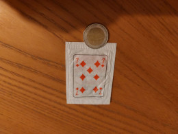 Delcampe - Sachet De Sucre "série Cartes à Jouer - 7 Carreau / G.GIRAUDON & FILS Marseille (13)" - Azúcar