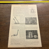 Delcampe - 1922 NA1 Cafetière électrique Automatique Chapot Paris - Material Y Accesorios