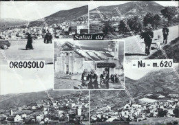 Delcampe - Au372  Cartolina Saluti Da Orgosolo Provincia Di Nuoro - Nuoro